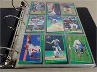 Binder of 1992 Score Select Baseball Cards