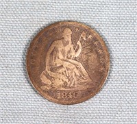 1846-O Seated Liberty Half Dollar