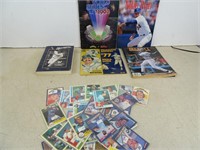 Box of Vintage Brewers Cards, Media Guides and
