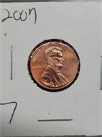 Uncirculated 2007 Lincoln Penny