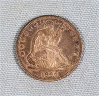 1860 Seated Liberty Half Dollar