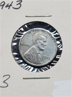 1943 Steel Wheat Penny