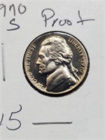 1970-S Proof Jefferson Nickel