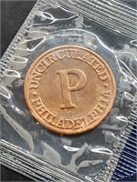 Philadelphia Mint Coin In Mint Cello