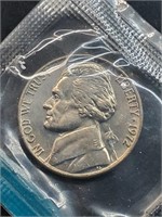 Uncirculated 1972 Jefferson Nickel