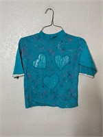 Vintage Girls Hand Painted Shirt