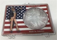2001 Silver American Eagle.