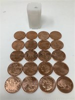 20 Copper Rounds.