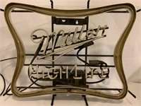 Miller Highlife Sign-Broken