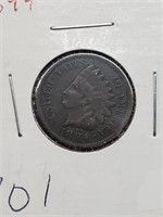 1894 Indian Head Penny Full Liberty