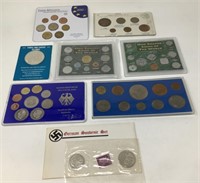 Foreign Coin Sets, Sterling Silver Crown.