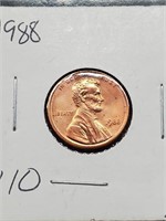 BU 1988 Lincoln Penny