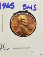 BU 1965 Lincoln Penny