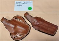 777 - LOT OF 2 LEATHER HOLSTERS (N31)