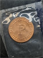 Philadelphia Mint Coin In Mint Cello