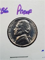 1956 Proof Jefferson Nickel