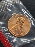 Uncirculated 1984-D Lincoln Penny In Mint Cello