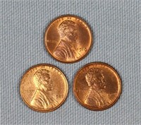 (3) High Grade Early Lincoln Cents