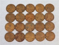 (20) D-Mint Lincoln Cents