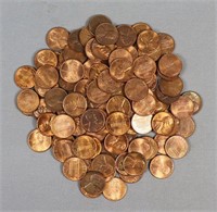 100+ Uncirculated Lincoln Memorial Cents
