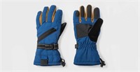 Girls' Zipped Gloves - 4-7