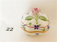 HEREND HUNGARY ROSE TO # 6179 2.5" H