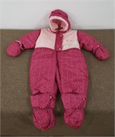 Toddler 18 Month Snow Suit, Removable Mits/Booties