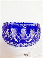 BOHEMIAN TULIF DESIGN BOWL 5" H X 8.5" W