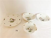 A. RAYNAUD LIMOGES 11 8.5" PLATES - 3 BOWLS 2