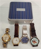 Selection of Watches & Tin