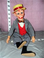 1968 Mortimer Snerd Ventriloquist Doll Juro