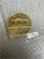 10 EURO 1/10oz gold coin