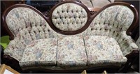 69" FLORAL VICTORIAN SETTEE