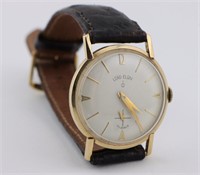 14K Gold Lord Elgin 770 23j Men's Wristwatch