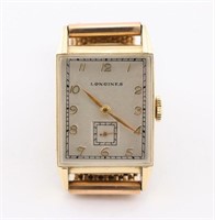 14K Apex Gold Longines 17j Swiss Wristwatch