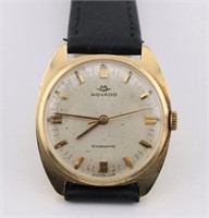 14K Gold Movado Kingmatic Men's Wristwatch