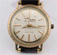 10K RGP Lord Elgin 21J Men's Wristwatch
