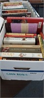 BOX FULL OF MOSTLY COOKBOOKS