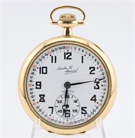 14k Gold Illinois Santa Fe Special 21j Pocketwatch