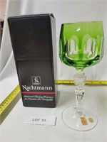 Amazing Nachtmann Green Crystal Glass