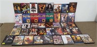 41 Blu-Rays, DVDs Assorted Genres, Some New Sealed