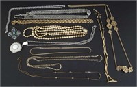 Quantity Costume Jewellery Necklaces, Pendants