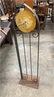 Decorative Metal Clock, Non-Functioning Decor Only