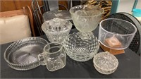 Glass Serving Dishes, Trifle, Candy Dish, Etc.