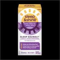 (2) "As Is" Sleep & Shine Sleep Soundly Capsules