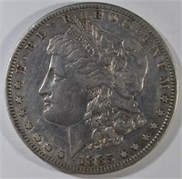 1885-S MORGAN DOLLAR XF