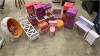 Misc Doll House Accessories, Larger Size for Dolls