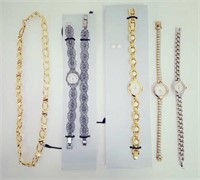 Watch Sets, Watches & Necklace