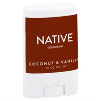 (2) Native Deodorant Coconut & Vanilla, 35oz