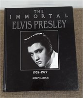 "The Immortal Elvis Presley" Large Hardcover Book